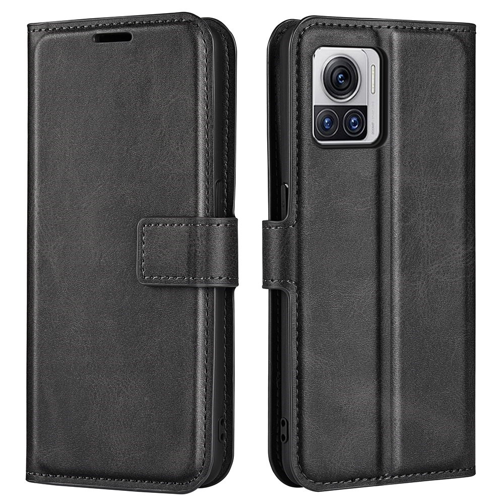  Motorola Edge 30 Ultra 5G Fodral Läder Svart