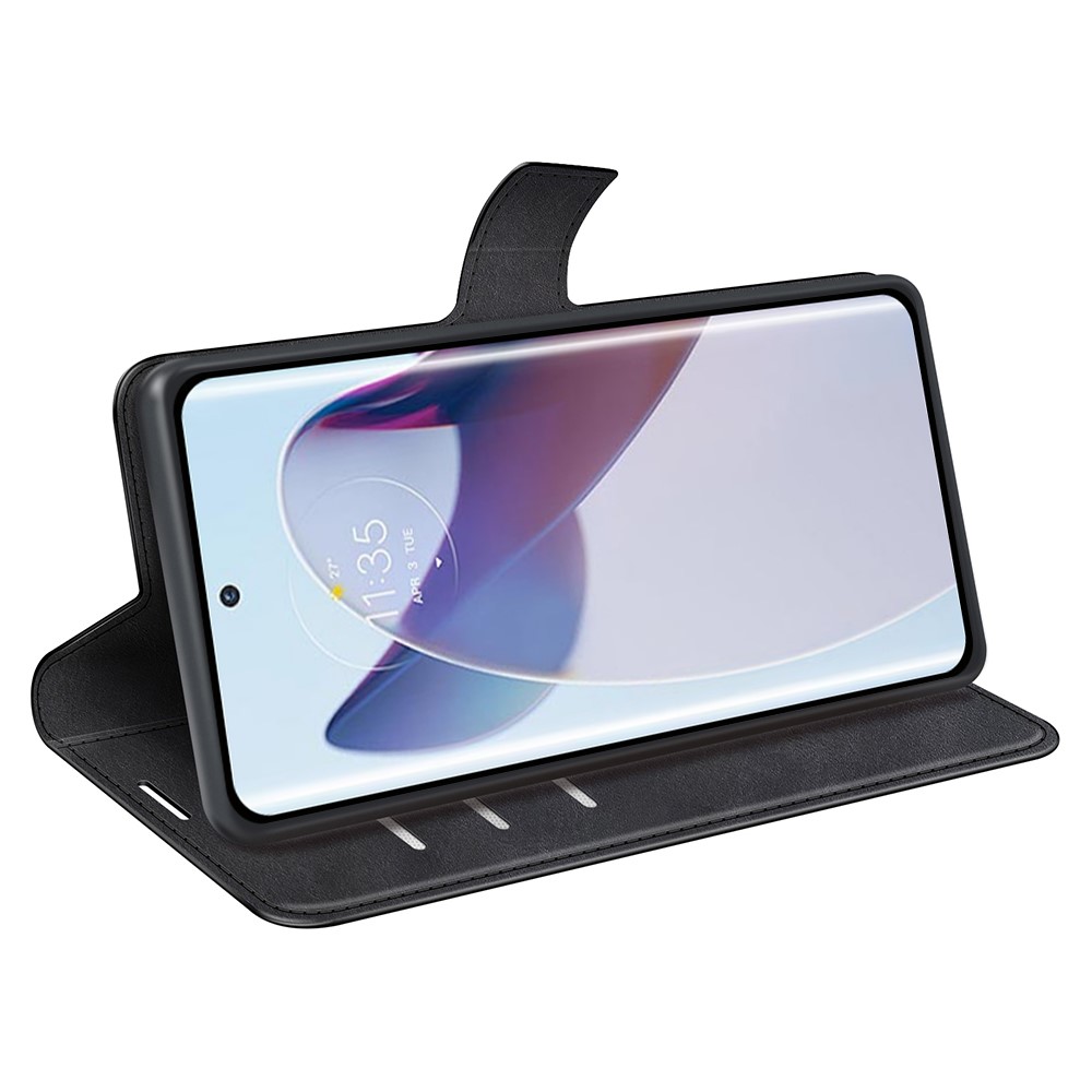  Motorola Edge 30 Ultra 5G Fodral Läder Svart