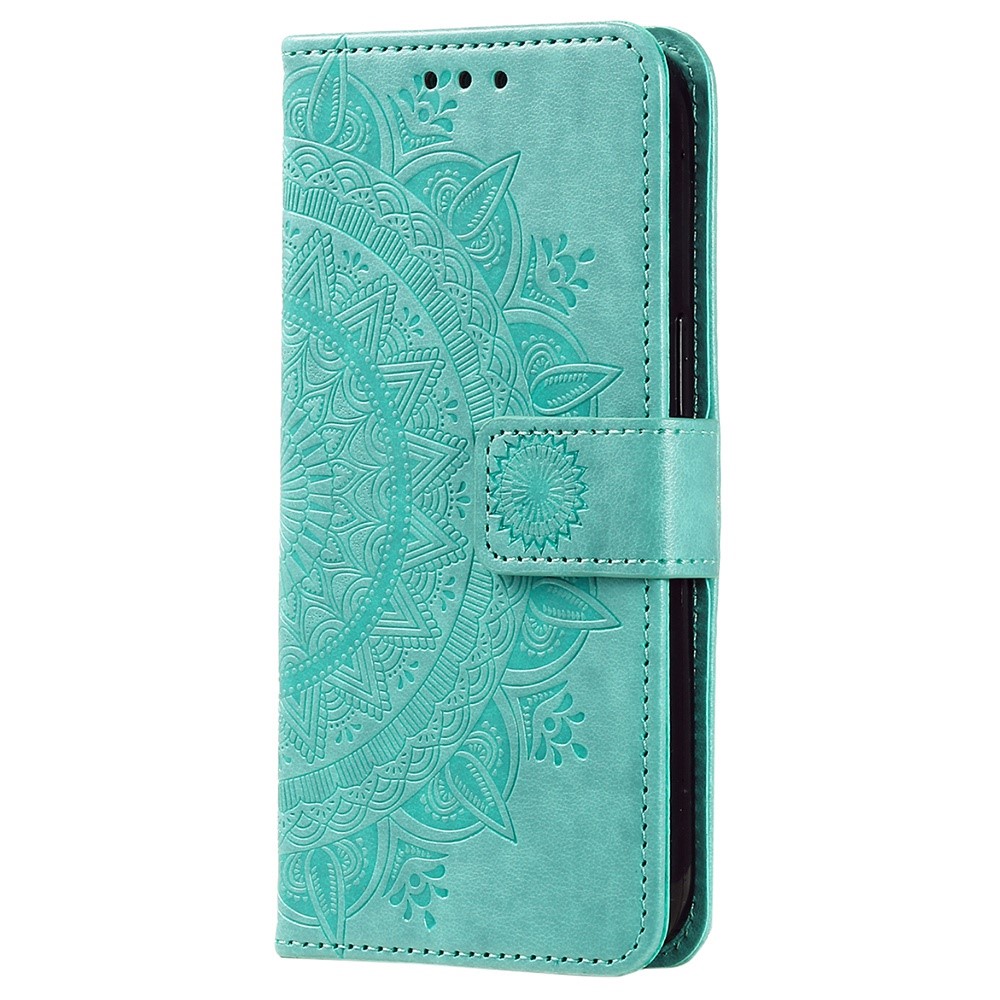  Xiaomi 12T / 12T Pro Fodral Mandala Läder Grön