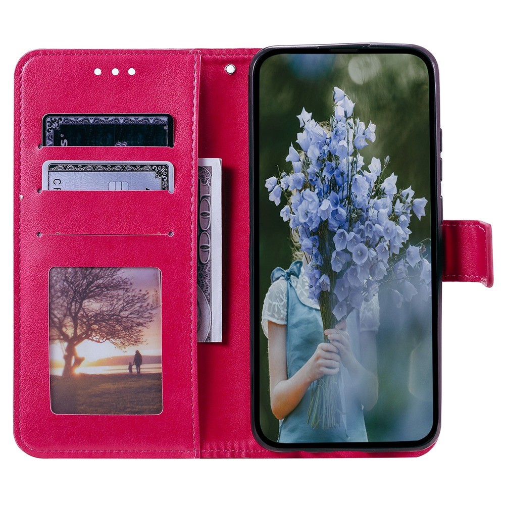  Xiaomi 12T / 12T Pro Fodral Mandala Läder Rosa