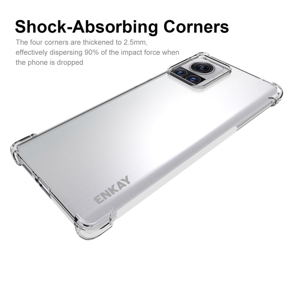 ENKAY ENKAY Motorola Edge 30 Ultra 5G Skal Shockproof TPU Transparent