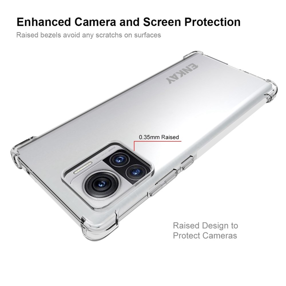ENKAY ENKAY Motorola Edge 30 Ultra 5G Skal Shockproof TPU Transparent