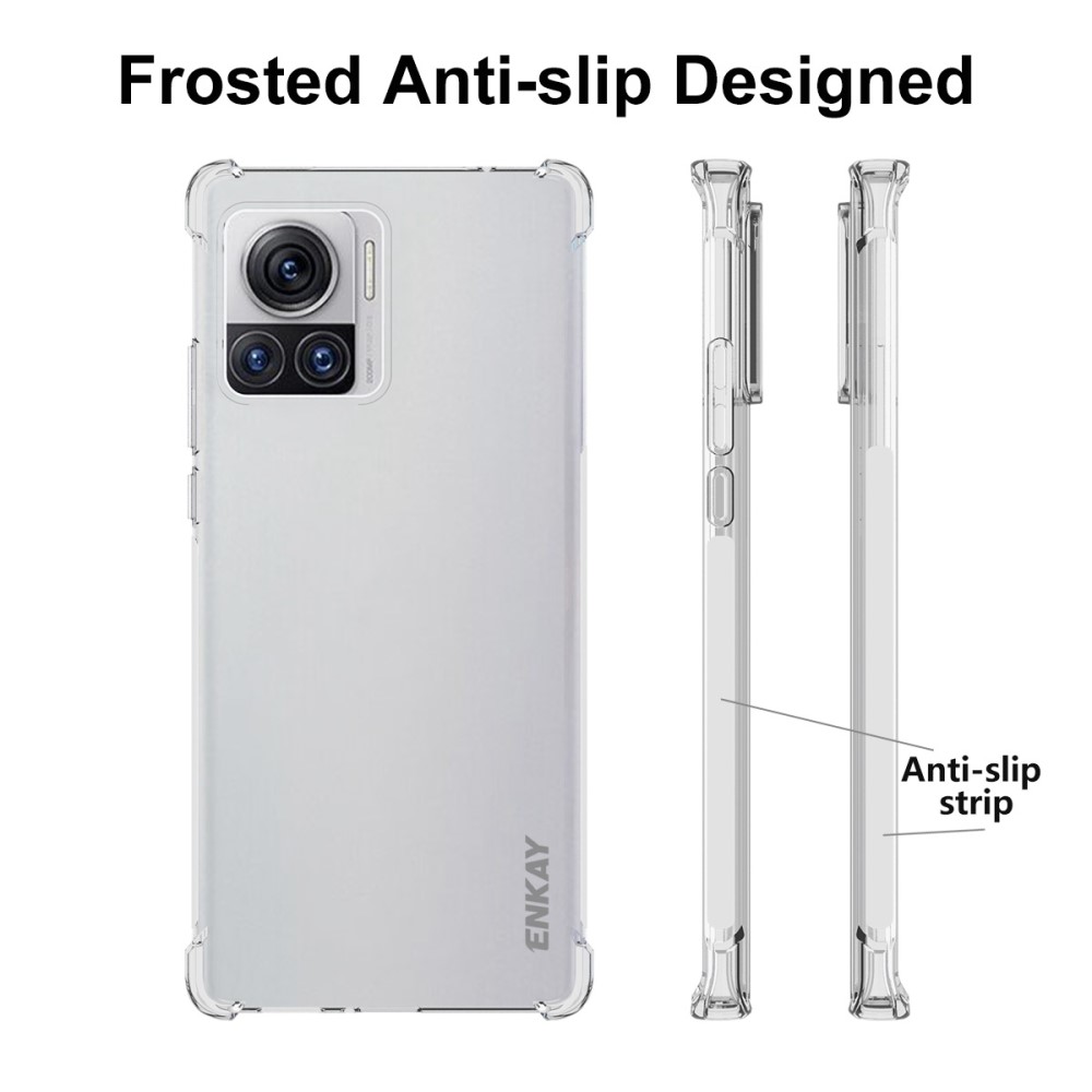 ENKAY ENKAY Motorola Edge 30 Ultra 5G Skal Shockproof TPU Transparent
