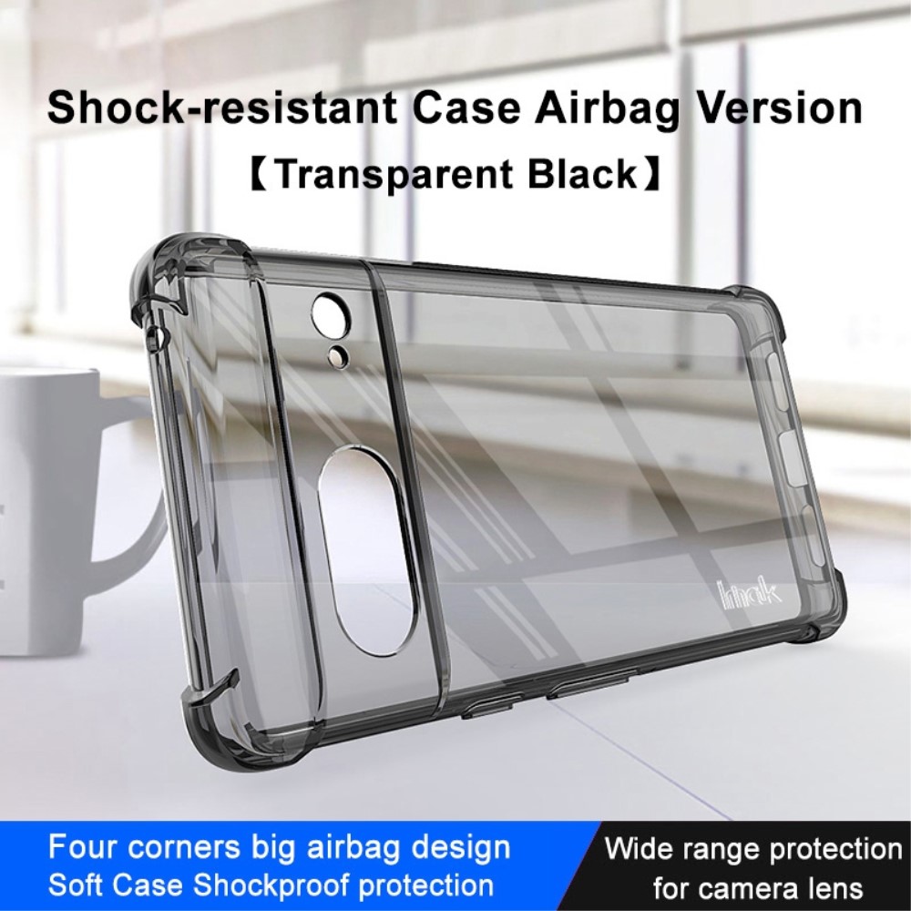 IMAK IMAK Google Pixel 7 Skal Shockproof Airbag Tonad Svart
