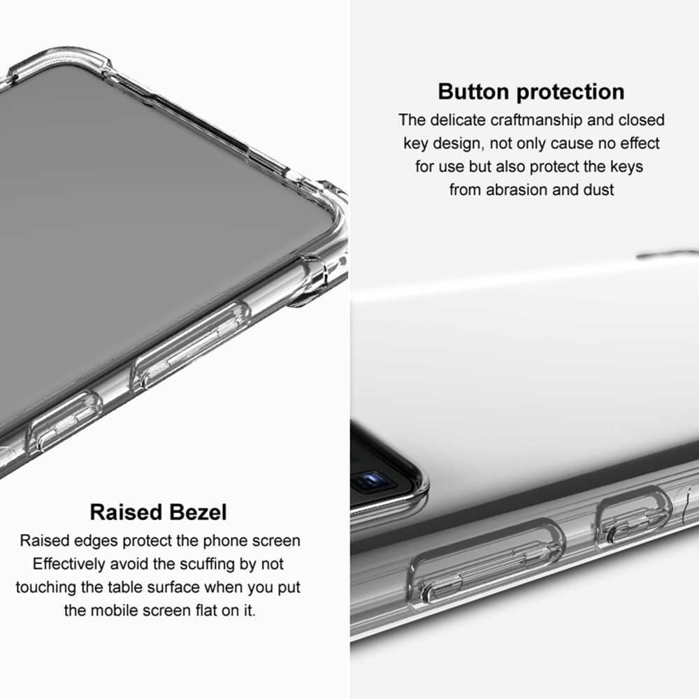 IMAK IMAK Google Pixel 7 Pro Skal Shockproof Airbag Transparent