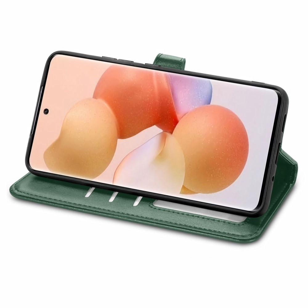  Xiaomi 12T / 12T Pro Fodral Magnetisk Mässing Grön