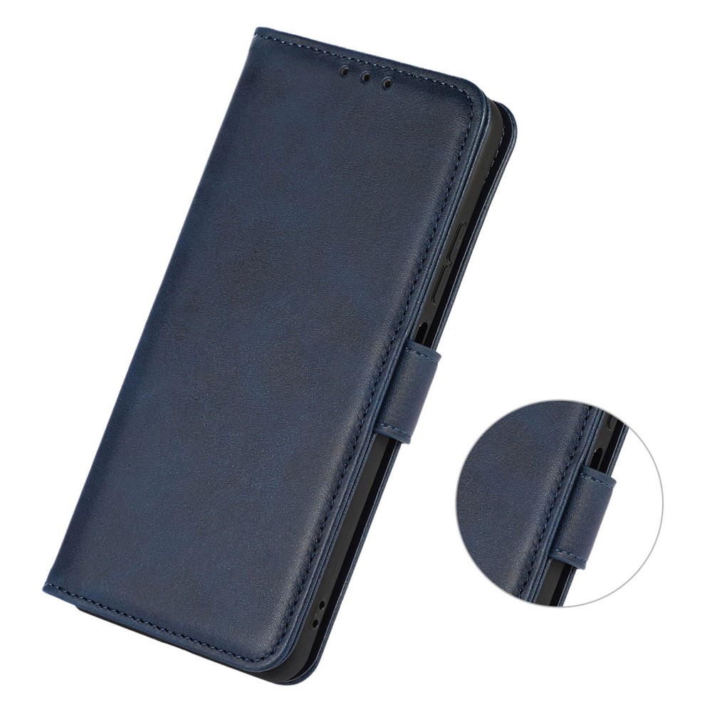  Xiaomi 12T / 12T Pro Fodral Solid Läder Blå