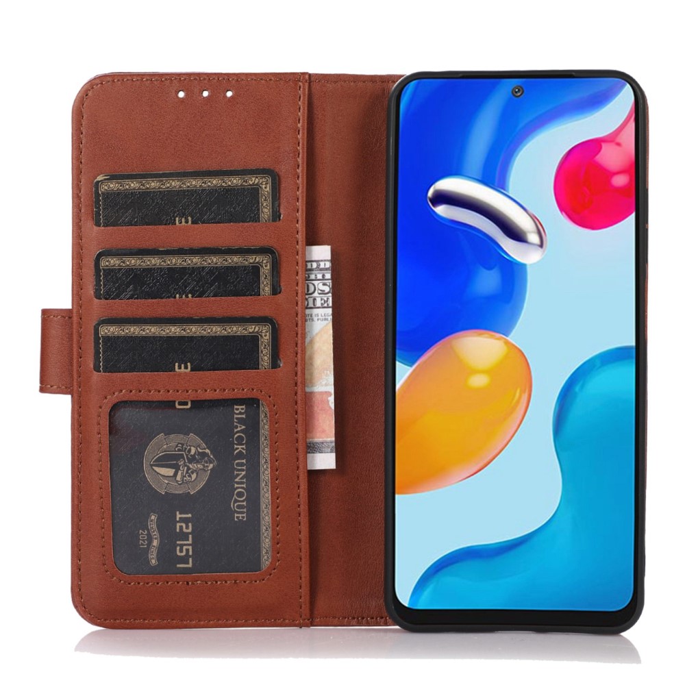  Xiaomi 12T / 12T Pro Fodral Solid Läder Brun