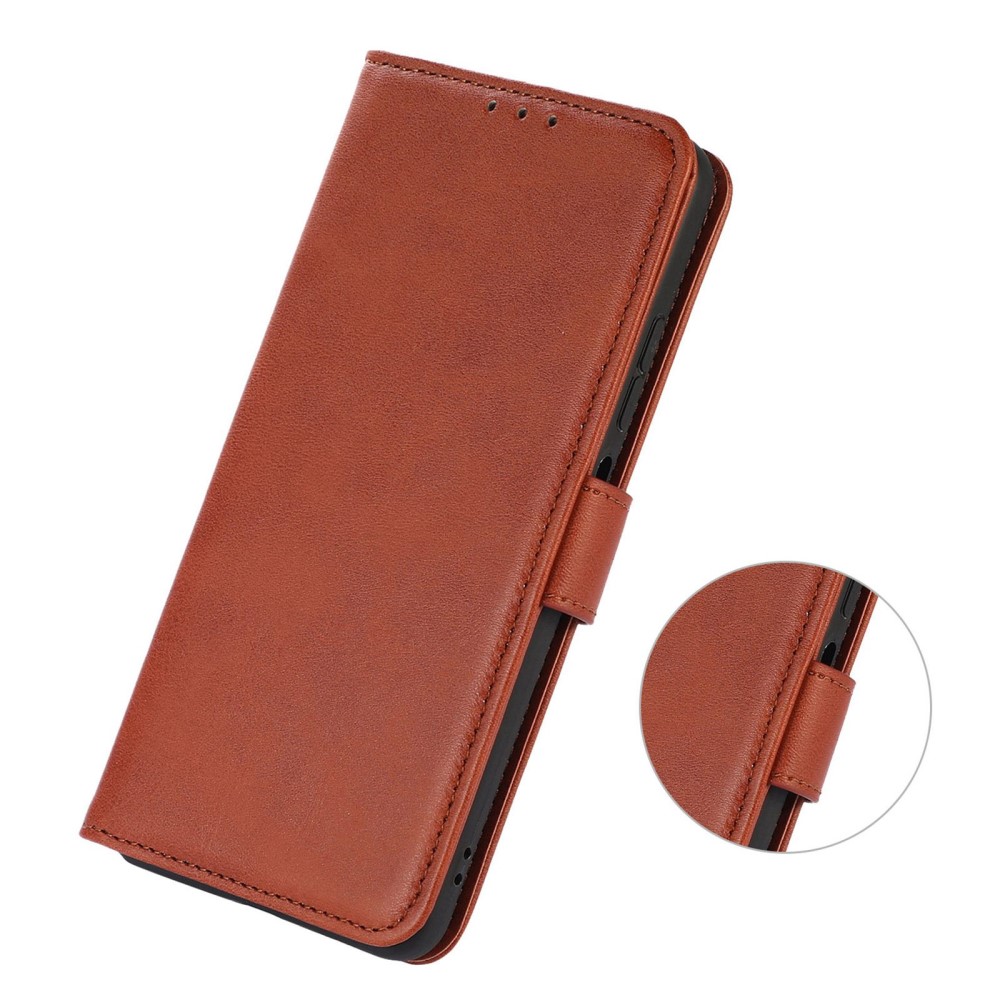  Xiaomi 12T / 12T Pro Fodral Solid Läder Brun