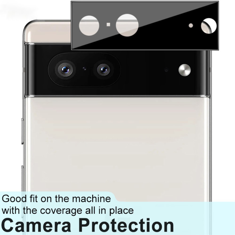 IMAK IMAK Google Pixel 7 Linsskydd Härdat Glas Svart