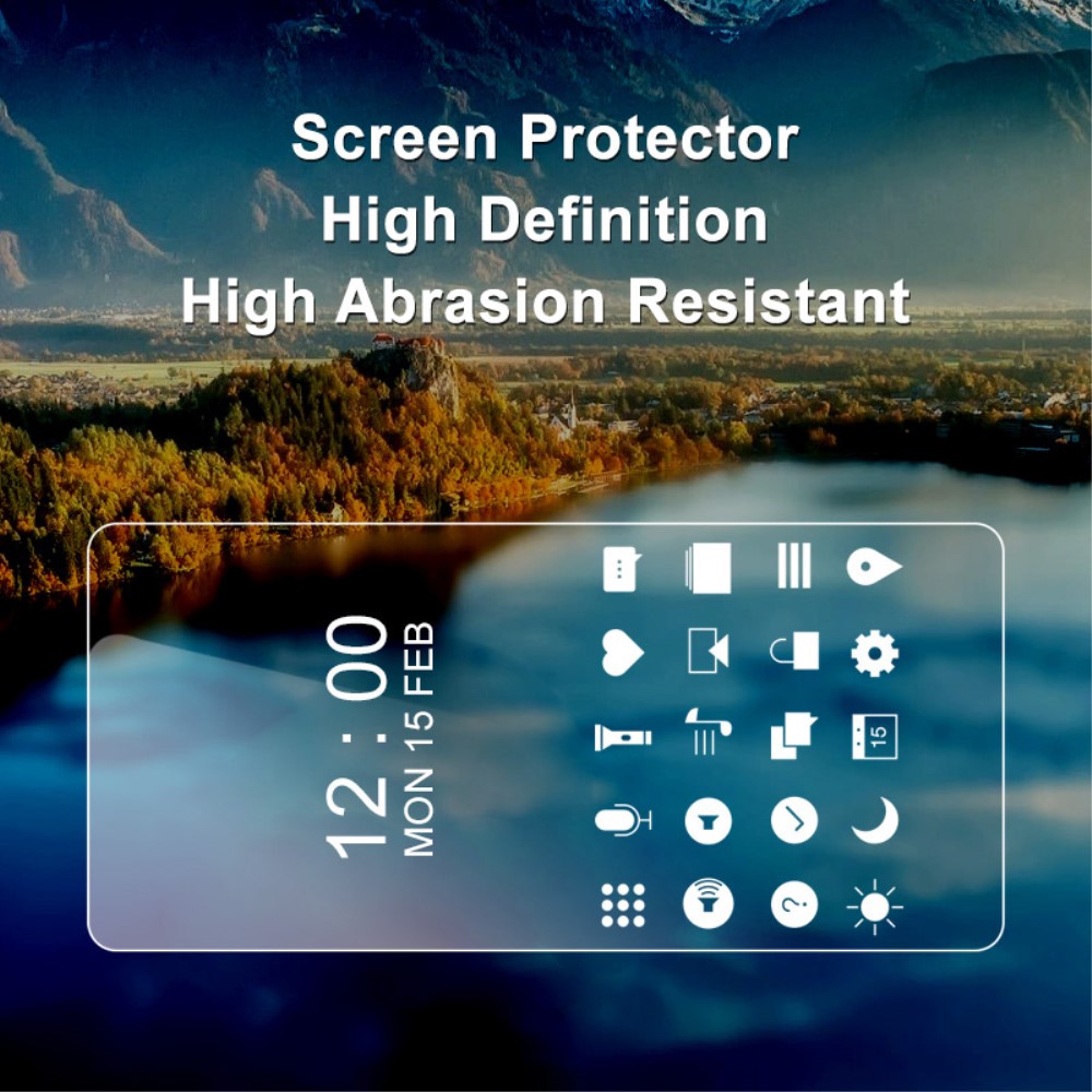 IMAK IMAK Motorola Edge 30 Pro 5G Skärmskydd ARM Series PET Transparent