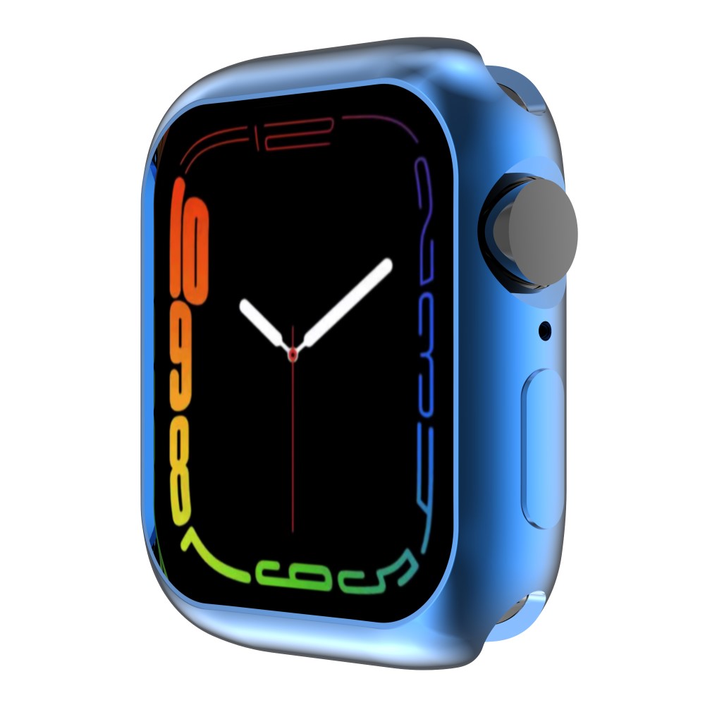  Apple Watch 7/8 45mm Skal TPU Electroplate Blå
