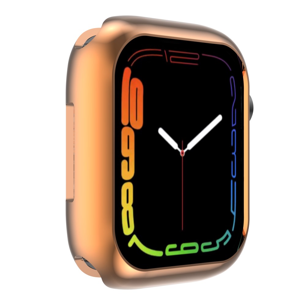  Apple Watch 7/8 45mm Skal TPU Electroplate Roséguld