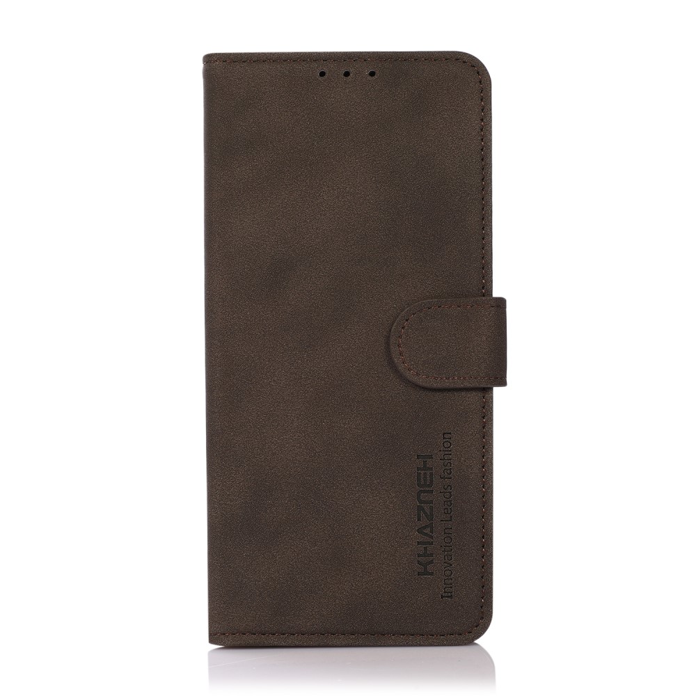 KHAZNEH KHAZNEH Samsung Galaxy A04s / A13 5G Fodral Retro Läder Brun