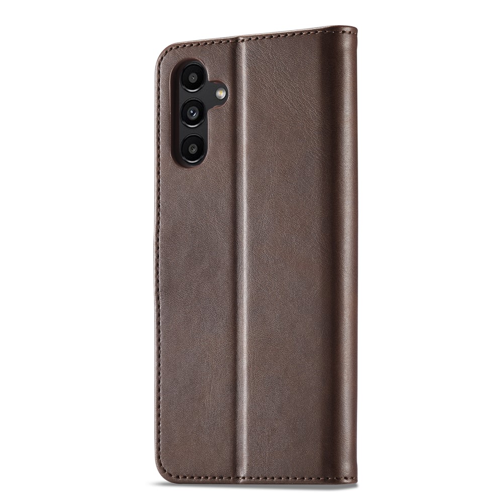 LC.IMEEKE LC.IMEEKE Samsung Galaxy A04s / A13 5G Fodral Läder Brun