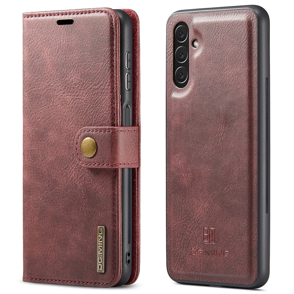 DG.MING DG.MING Samsung Galaxy A04s / A13 5G 2in1 Magnet Fodral / Skal Vinröd