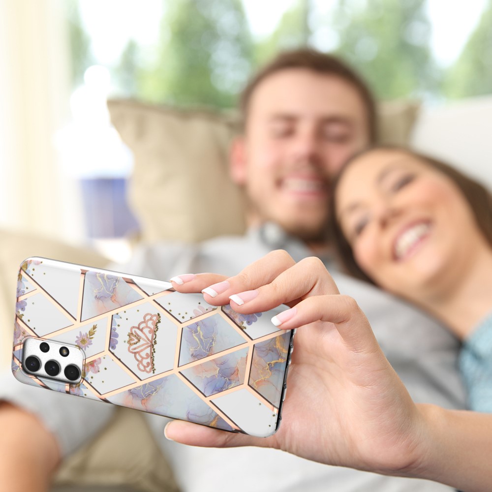  Samsung Galaxy A23 5G Skal Marmor Crown