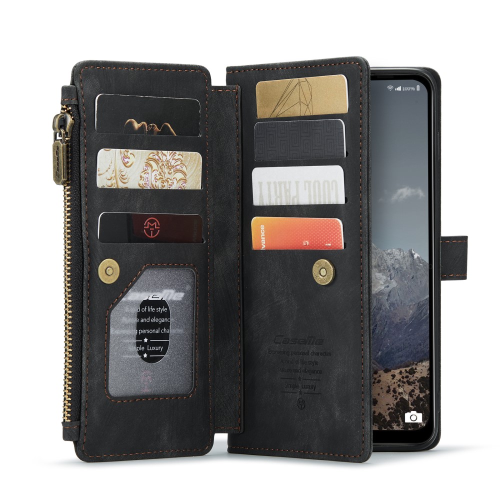CASEME CASEME Samsung Galaxy A04s / A13 5G Fodral Multifunktionell Svart