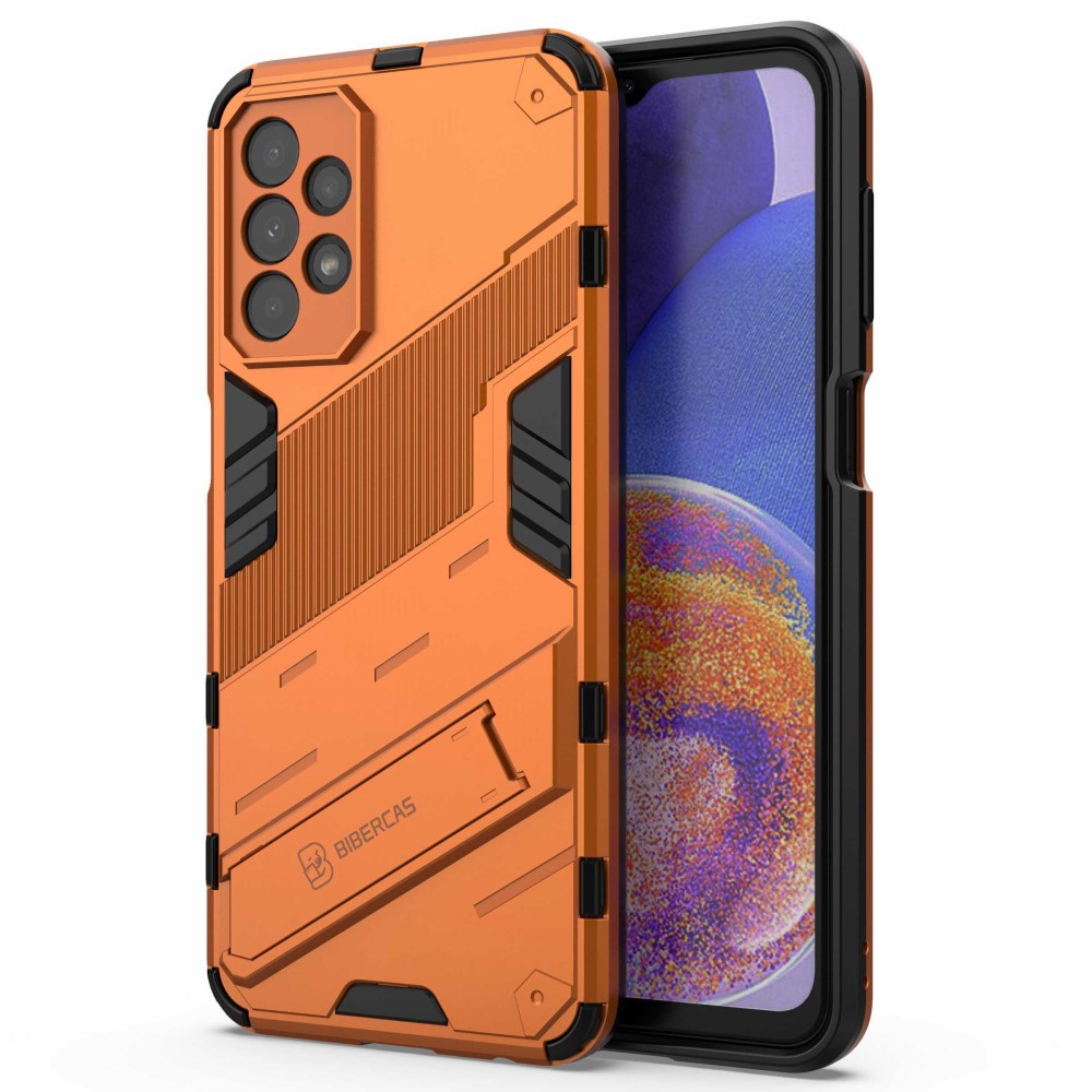  Samsung Galaxy A23 5G Skal Shockproof Hybrid Kickstand Orange