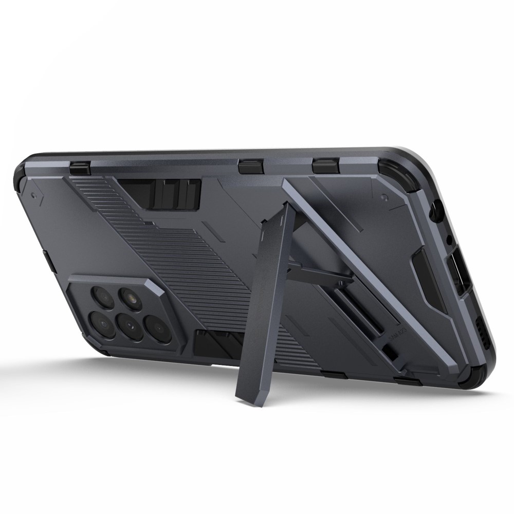  Samsung Galaxy A23 5G Skal Shockproof Hybrid Kickstand Grå