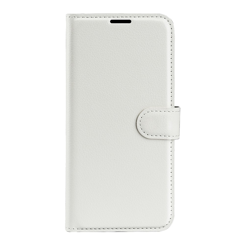 TCL 305 (2022) Fodral Litchi Läder Vit