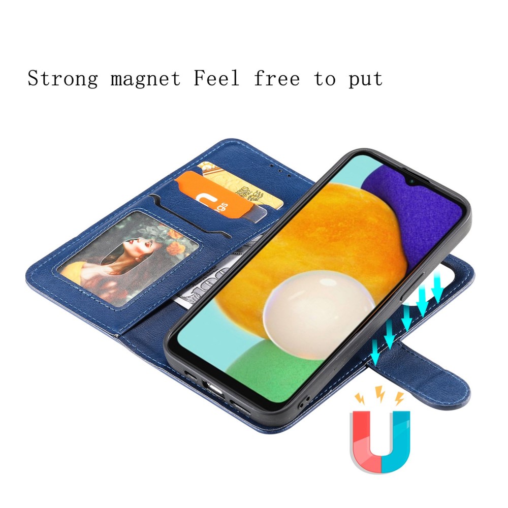  Samsung Galaxy A04s / A13 5G 2in1 Magnet/Plånboksfodral Blå