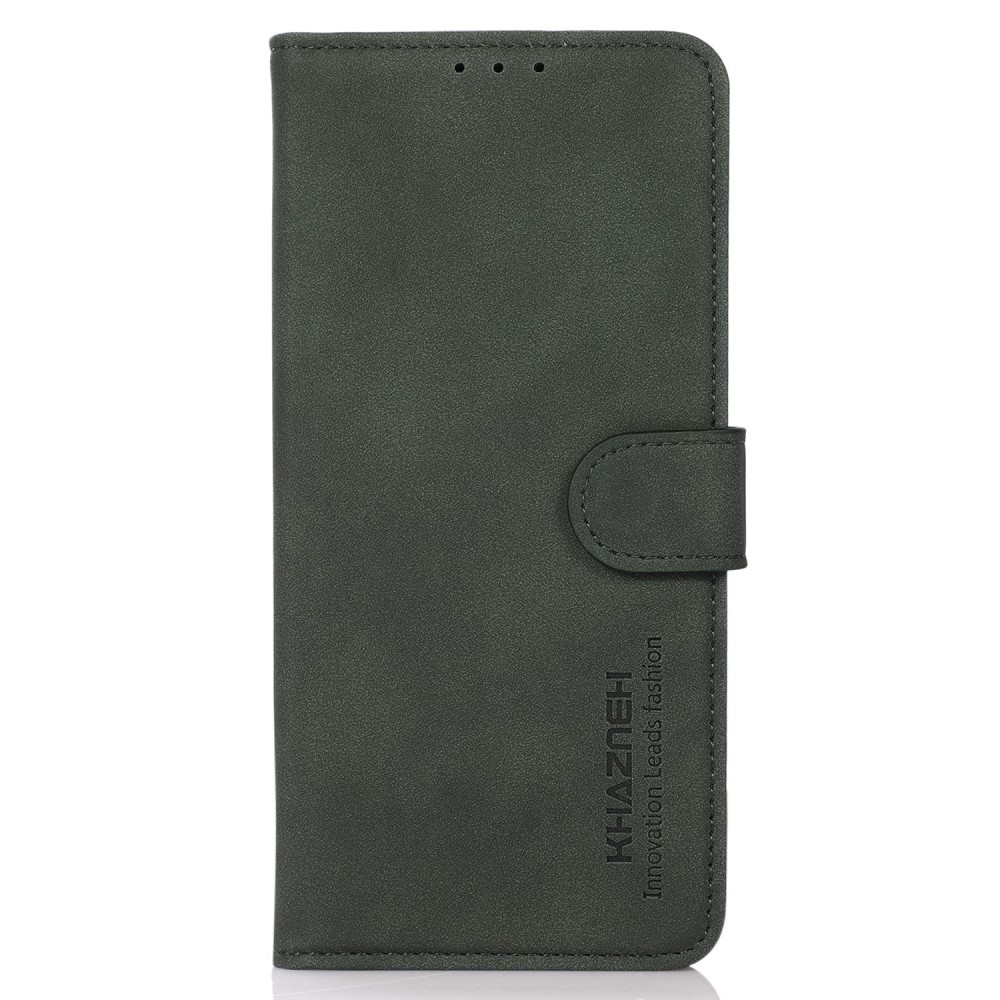 KHAZNEH KHAZNEH Motorola Moto G32 Fodral Läder Grön