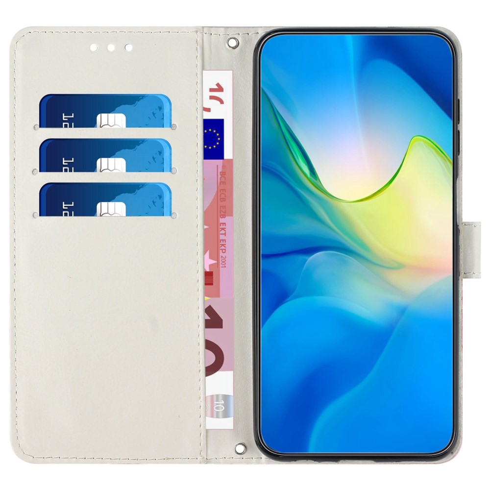  Samsung Galaxy A23 5G Fodral Marmor Lila