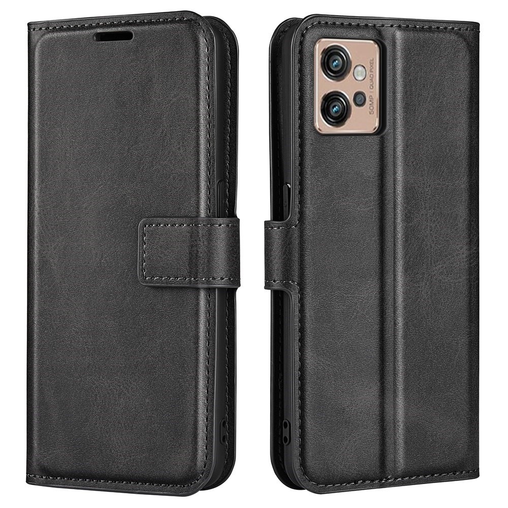  Motorola Moto G32 Fodral Läder Svart