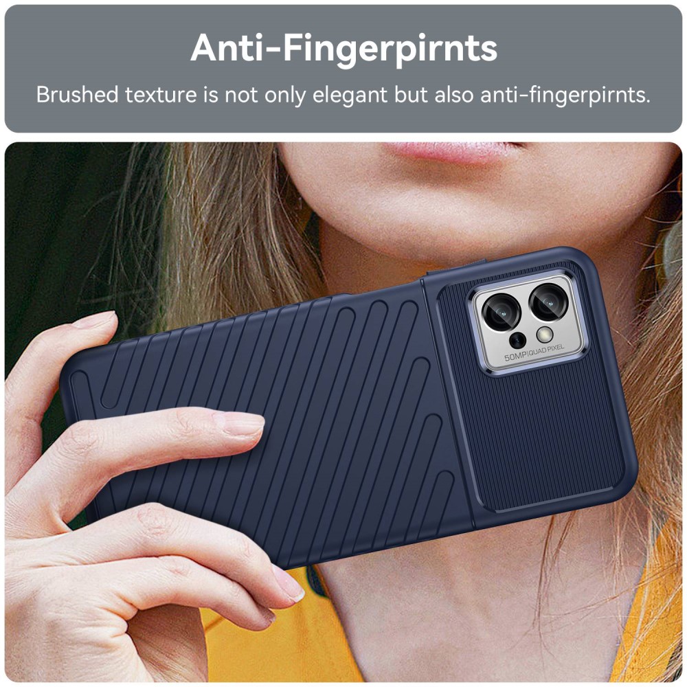  Motorola Moto G32 Skal Twill Textur Blå