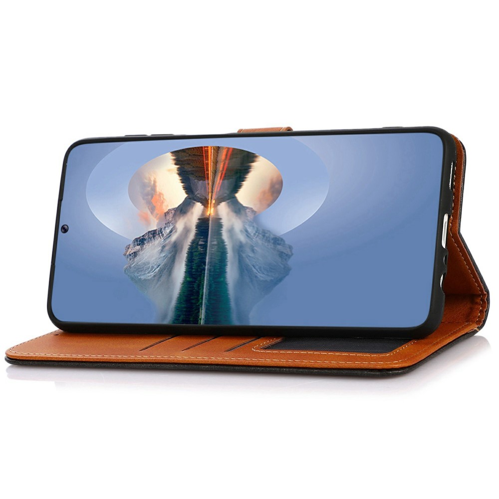 KHAZNEH KHAZNEH Motorola Moto E22i Fodral Dual Color Svart