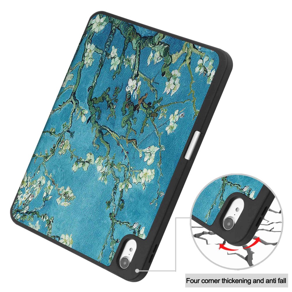  iPad 11 2025 / 10.9 2022 Fodral Tri-Fold Pennhållare