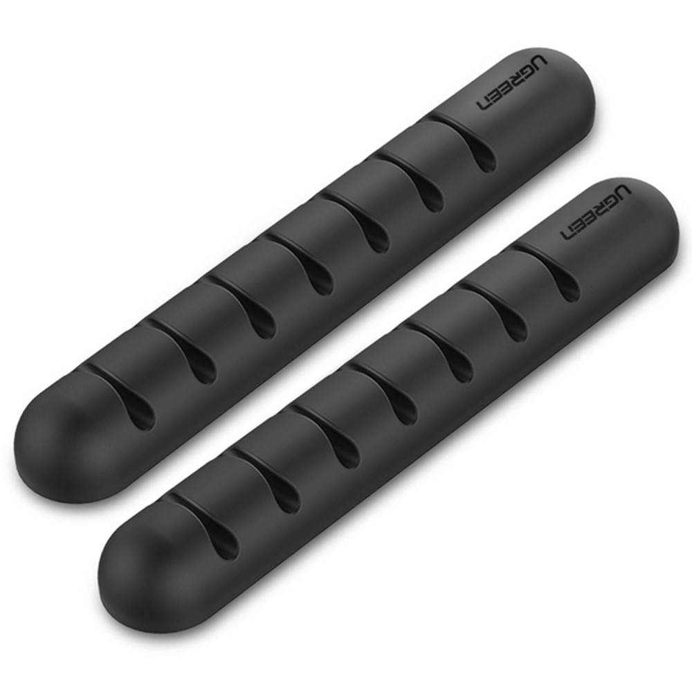 UGREEN UGREEN 2-PACK Kabelhållare / Kabelklämma För 7 Kablar Svart