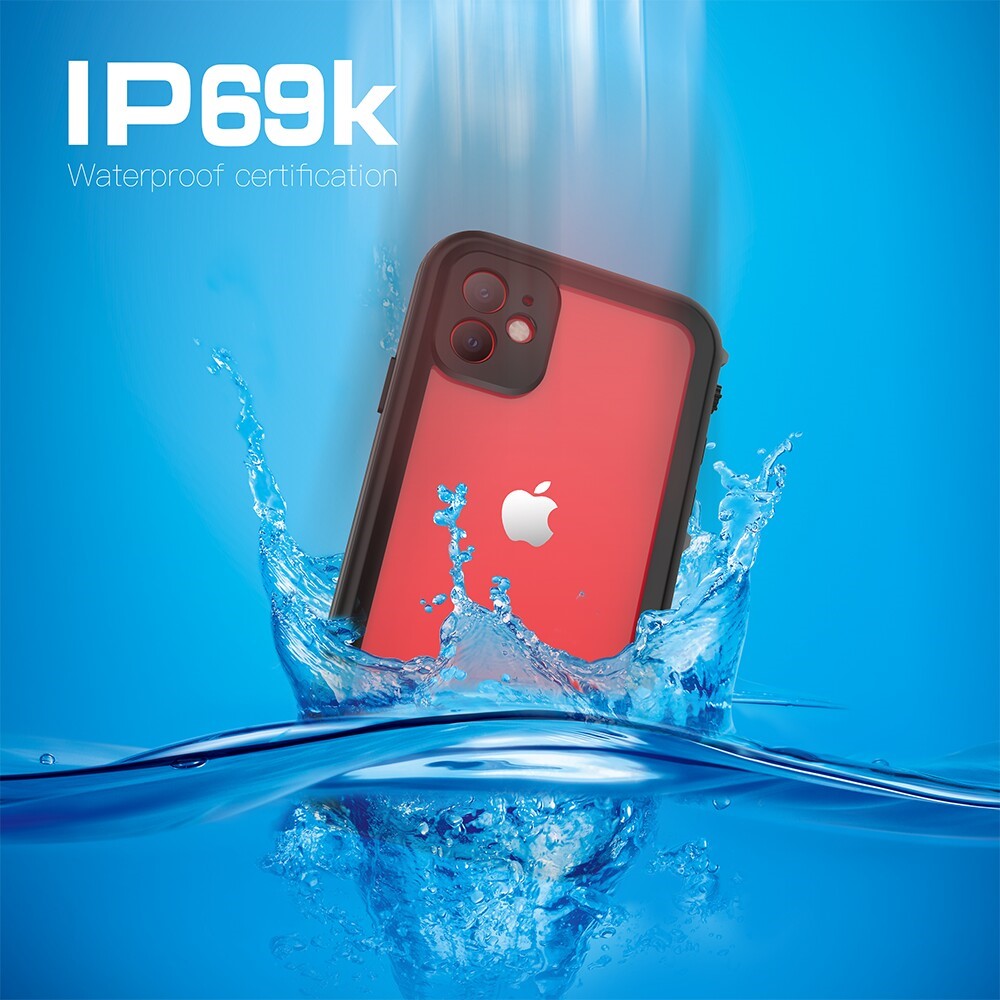 REDPEPPER REDPEPPER iPhone 11 Skal 360 Vattentätt IP68 Svart