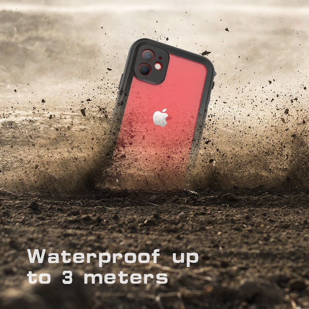 REDPEPPER REDPEPPER iPhone 11 Skal 360 Vattentätt IP68 Svart