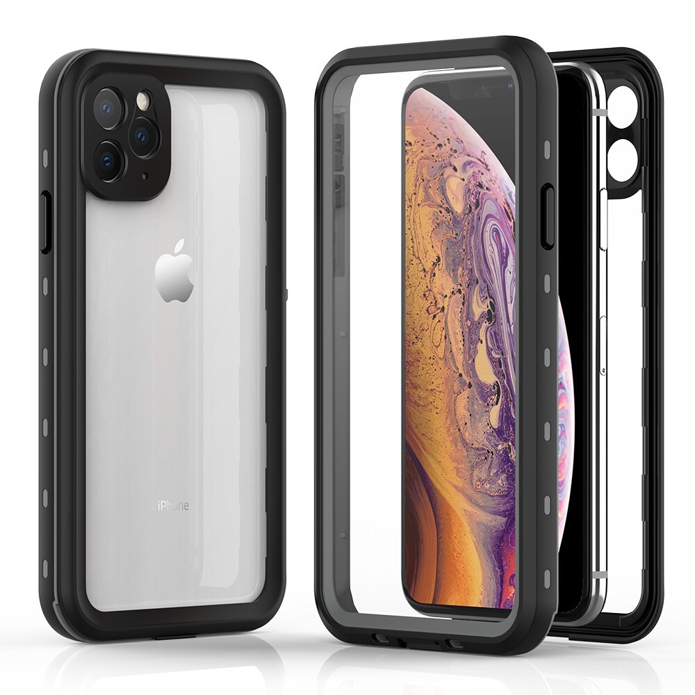 REDPEPPER REDPEPPER iPhone 11 Pro Max Skal 360 Vattentätt IP68 Svart