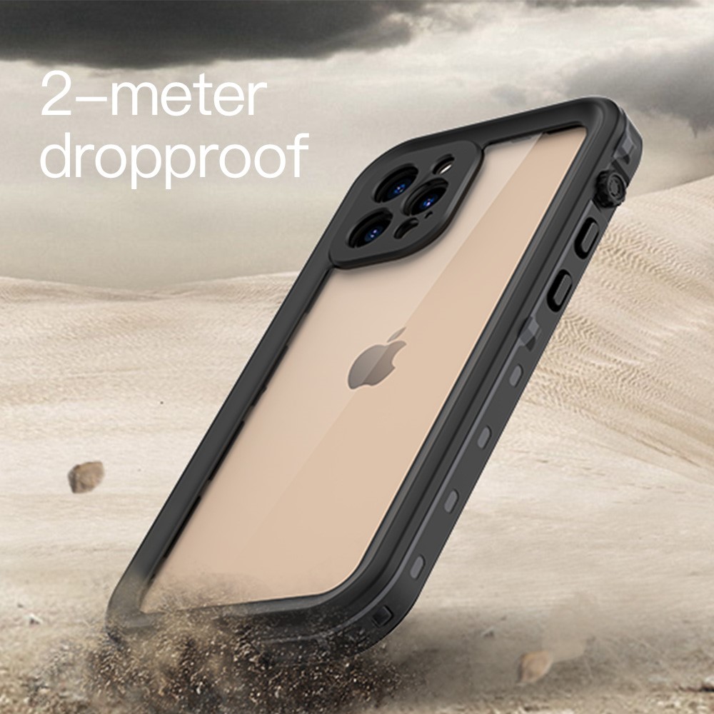 REDPEPPER REDPEPPER iPhone 12 Pro Skal 360 Vattentätt IP68 Svart