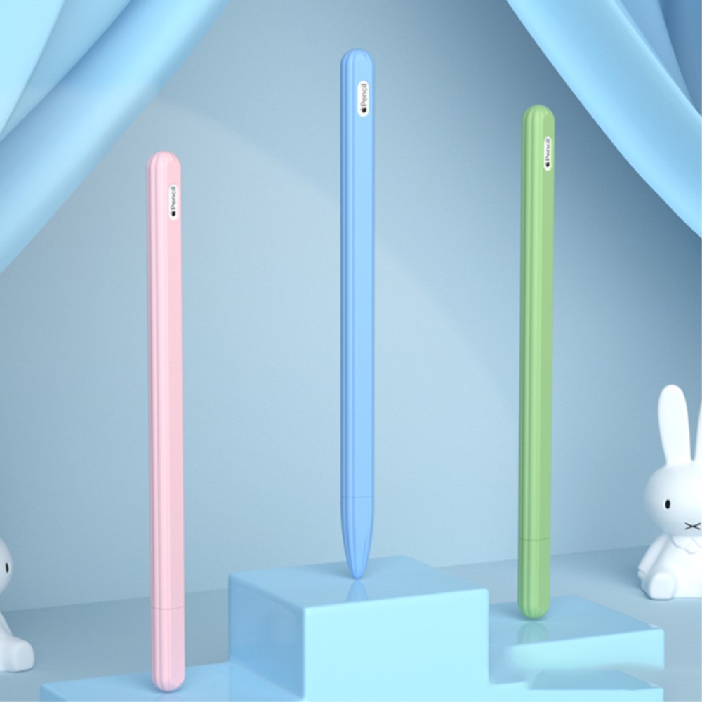 Apple Pen 2 / Pro Skal Liquid Silikon Anti-Slip Rosa