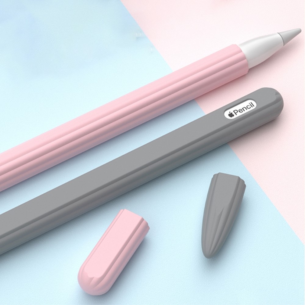  Apple Pen 2 / Pro Skal Liquid Silikon Anti-Slip Ljus Blå