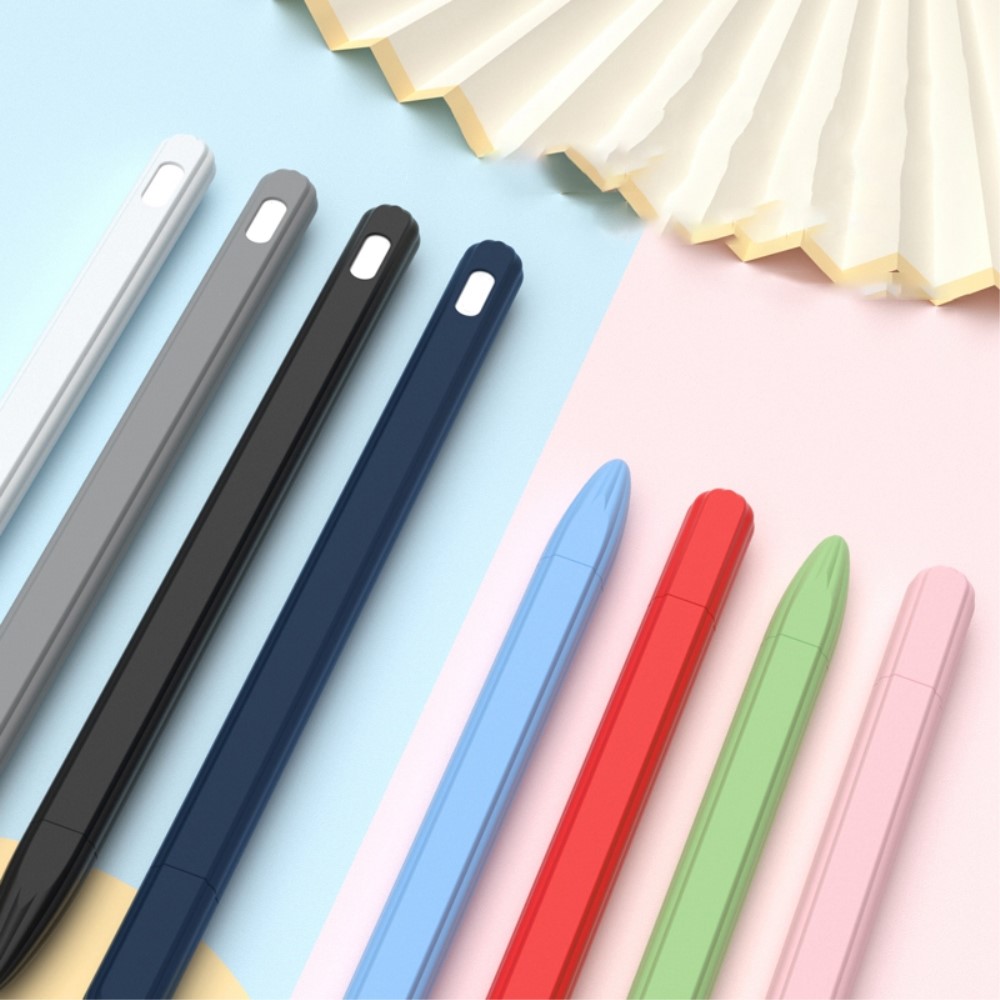  Apple Pen 2 / Pro Skal Liquid Silikon Anti-Slip Röd