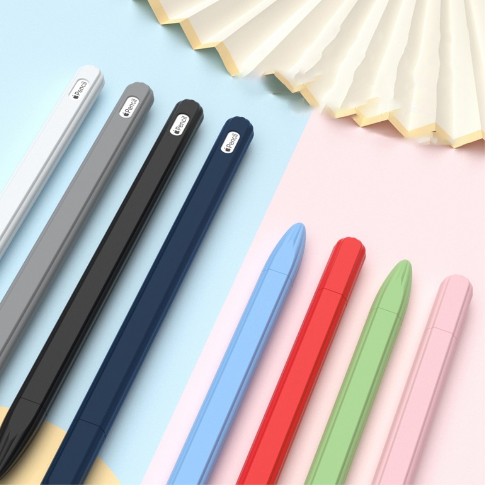  Apple Pen 2 / Pro Skal Liquid Silikon Anti-Slip Grå