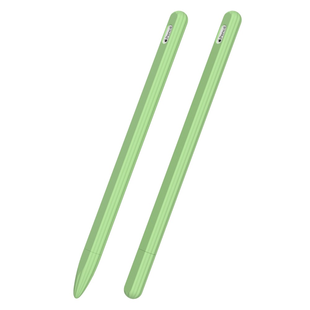  Apple Pen 2 / Pro Skal Liquid Silikon Anti-Slip Grön