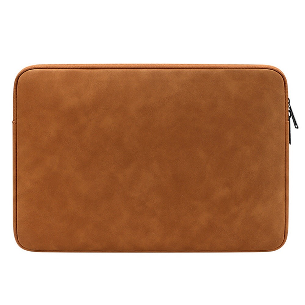  Läder Laptop Sleeve Med Mjukt Foder 14-15.4