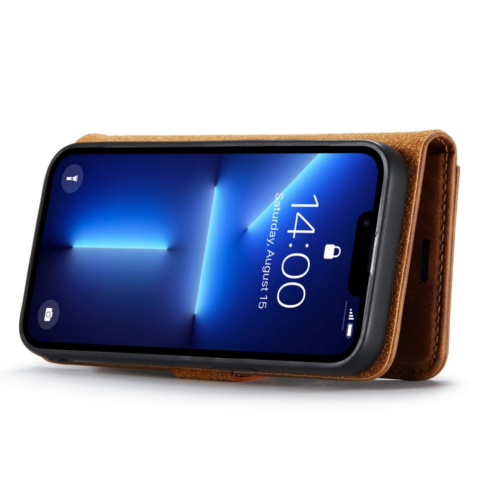 DG.MING DG.MING iPhone 14 Pro Max 2in1 Magnet Fodral / Skal Brun