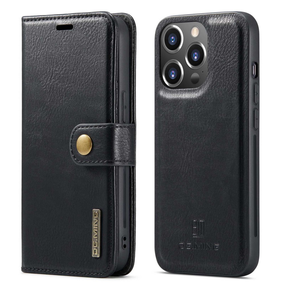 DG.MING DG.MING iPhone 14 Pro 2in1 Magnet Fodral / Skal Svart