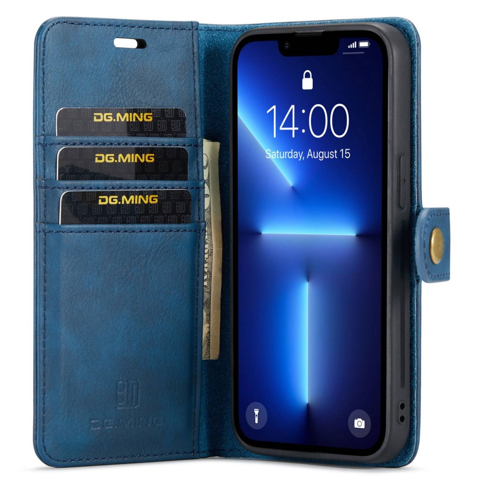 DG.MING DG.MING iPhone 14 Pro 2in1 Magnet Fodral / Skal Blå
