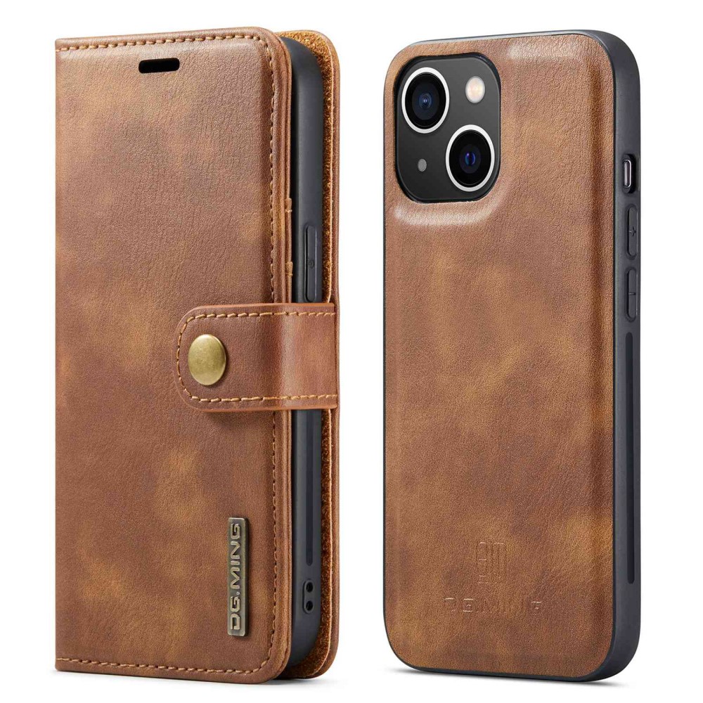 DG.MING DG.MING iPhone 14 Plus 2in1 Magnet Fodral / Skal Brun