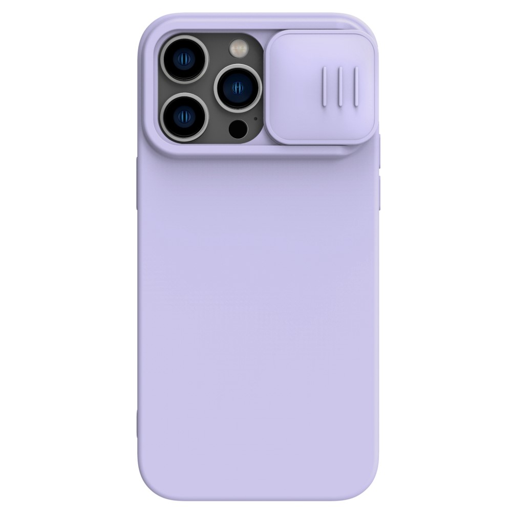 NILLKIN NILLKIN iPhone 14 Pro Max Skal MagSafe CamShield Silky Liquid Lila