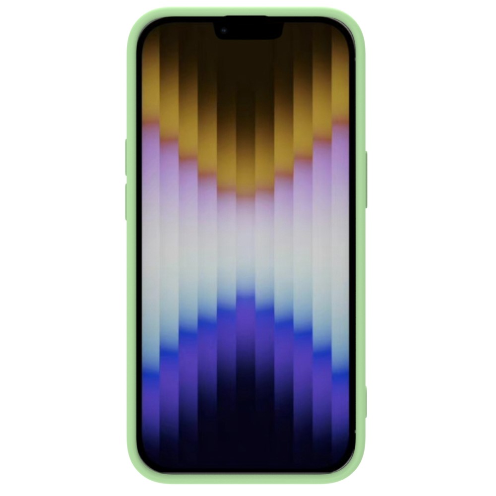 NILLKIN NILLKIN iPhone 14 Plus Skal MagSafe CamShield Silky Liquid Grön