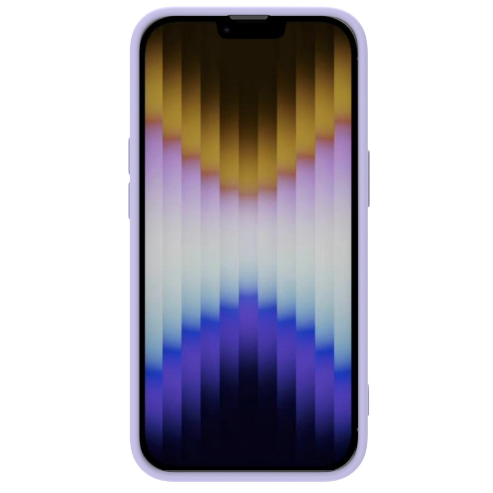 NILLKIN NILLKIN iPhone 14 Plus Skal MagSafe CamShield Silky Liquid Lila